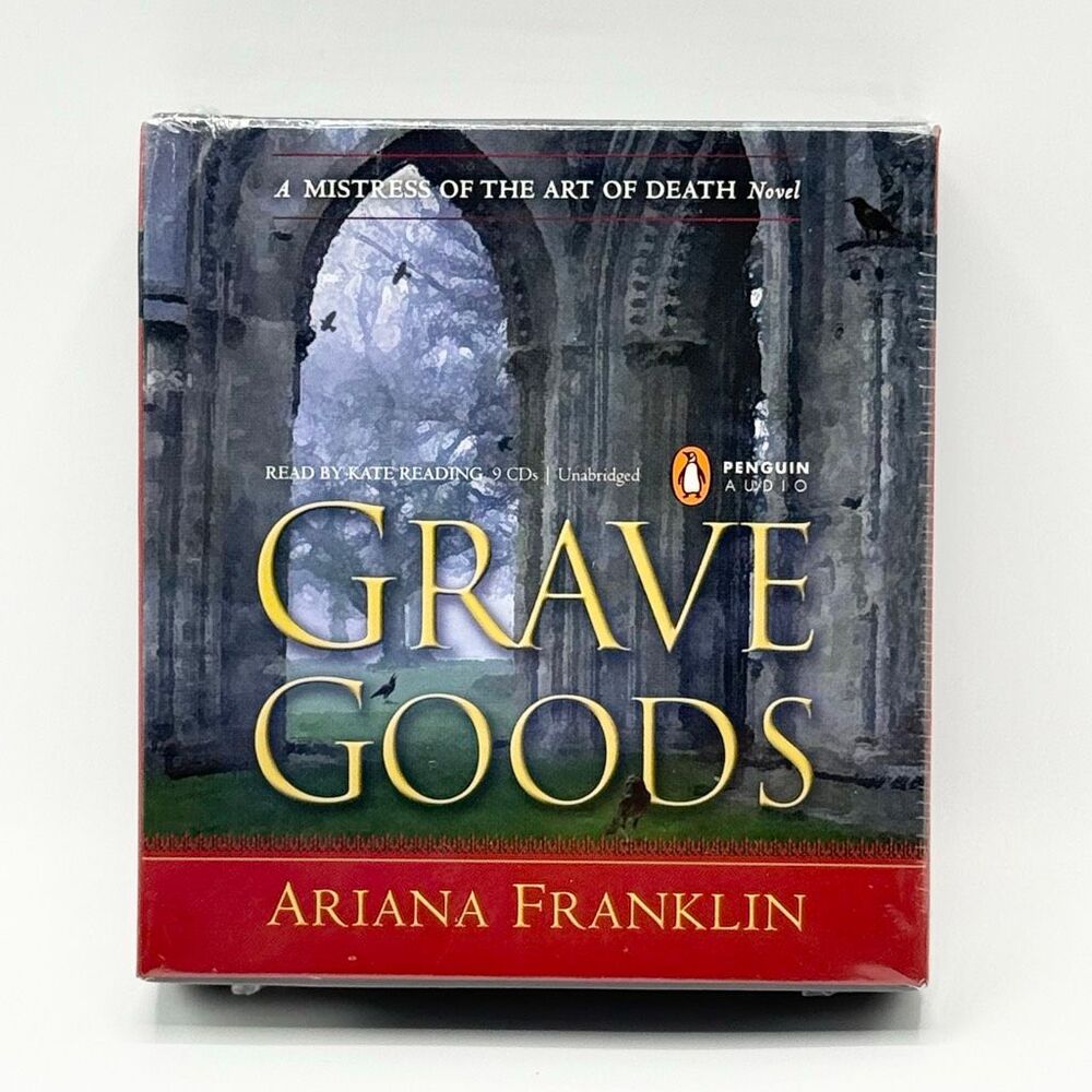 Penguin Audio CD Collection Audiobook Grave Goods by Ariana Franklin New in Plas